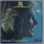 Acheter un disque vinyle à vendre richard clayderman comme amour / comme amour (piano seul)