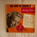 Buy vinyl record FLORE ANNY MON CAHIER DE CHANSONS N°3 - LES ROSES BLANCHES + 9 for sale
