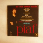 Buy vinyl record PIAF EDITH SES PLUS GRANDS SUCCES - 10 VERSIONS INSTRUMENTALES for sale
