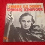Buy vinyl record Aznavour Charles Comme ils disent / On se retrouvera for sale