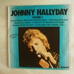 Acheter un disque vinyle à vendre HALLYDAY JOHNNY VOLUME 5 - 12 TITRES - PHOTO JH EN GROS PLAN AVEC MICRO