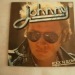 Buy vinyl record HALLYDAY JOHNNY ROCK'N SLOW - 12 TITRES - 1974 - TITRES AU VERSO for sale