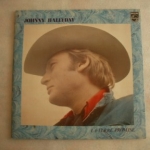 Buy vinyl record HALLYDAY JOHNNY LA TERRE PROMISE + 12 - AVEC CADRE FEUILLAGE - 1975 for sale