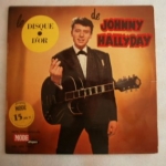Buy vinyl record HALLYDAY JOHNNY LE DISQUE D'OR - 12 TITRES - LABEL BLANC - AVEC STICKER for sale