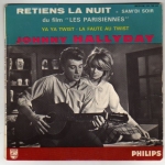 Buy vinyl record HALLYDAY JOHNNY RETIENS LA NUIT + 3 - JH ECRIT EN PETIT for sale