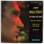 Buy vinyl record HALLYDAY JOHNNY LES BRAS EN CROIX + 3 for sale