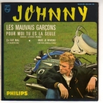 Buy vinyl record HALLYDAY JOHNNY LES MAUVAIS GARÇONS + 3 for sale