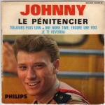 Buy vinyl record HALLYDAY JOHNNY LE PENITENCIER + 3 - (POCHETTE EN PAPIER/LABEL VERT FONCE) for sale