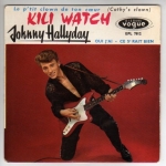 Acheter un disque vinyle à vendre HALLYDAY JOHNNY KILI WATCH + 3 – CENTREUR & LANGUETTE – LETTRAGE DECALE