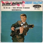 Buy vinyl record HALLYDAY JOHNNY 24000 BAISERS + 3 - CENTREUR for sale