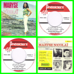 Acheter un disque vinyle à vendre Maryse Nicolaï A vivre en silence