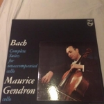 Buy vinyl record Johann Sebastian Bach complete suites for unaccompanied cello for sale
