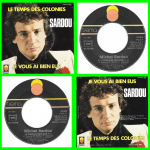 Buy vinyl record Michel Sardou Le temps des colonies for sale