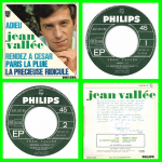 Buy vinyl record Jean Vallée Adieu for sale