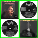 Buy vinyl record Jacques Brel Le disque d'or for sale