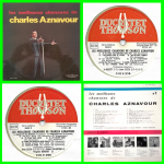 Buy vinyl record Charles Aznavour Les meilleures chansons de for sale