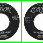 Buy vinyl record Pat Boone Gee, but it's lonely for sale