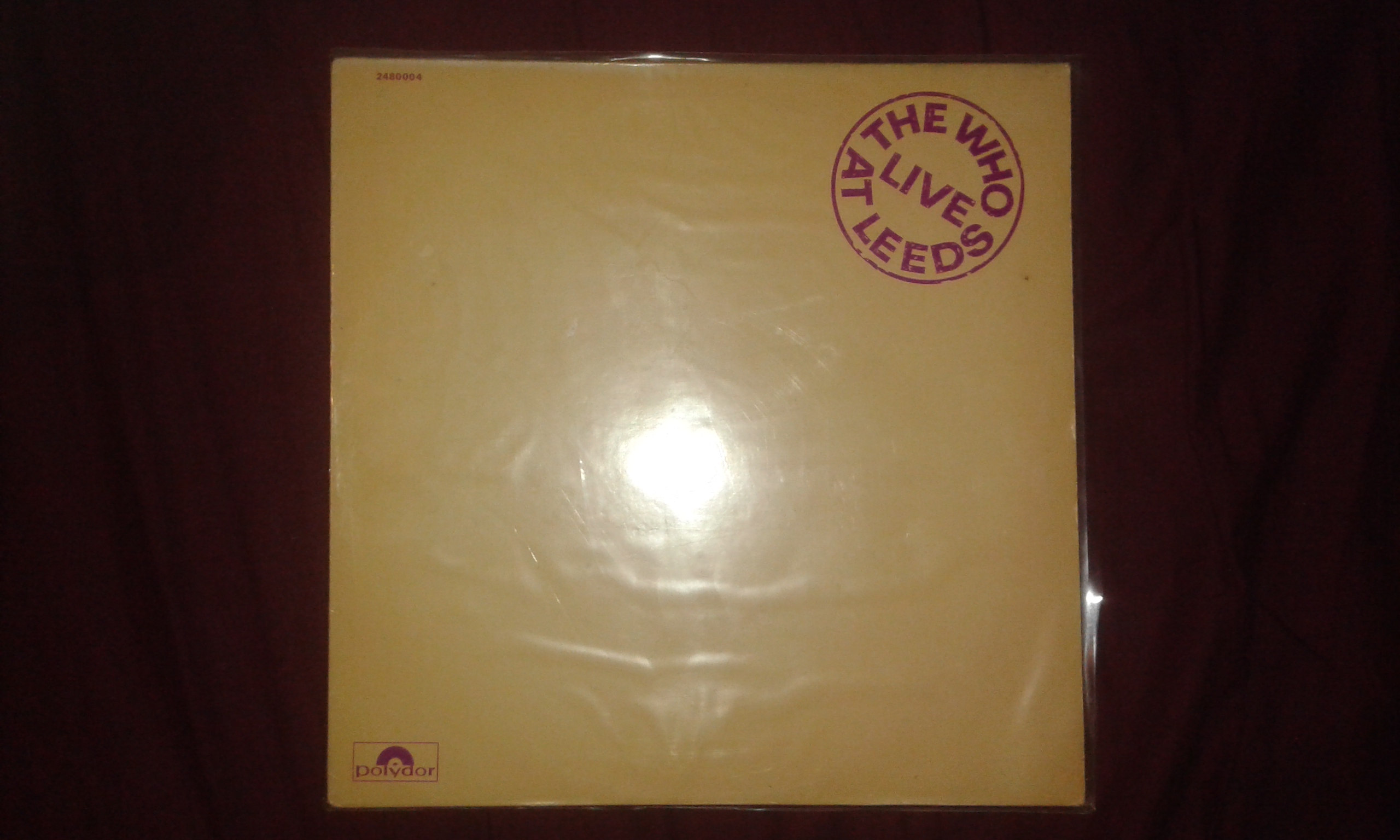 Acheter disque vinyle The Who Live At Leeds a vendre