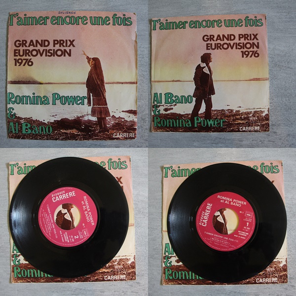 Acheter disque vinyle ROMINA POWER & AL BANO GRAND PRIX EUROVISION 1976 a vendre