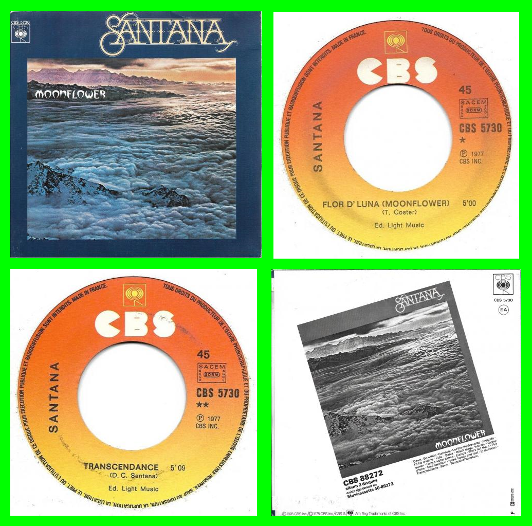 Acheter disque vinyle Santana Moonflower a vendre