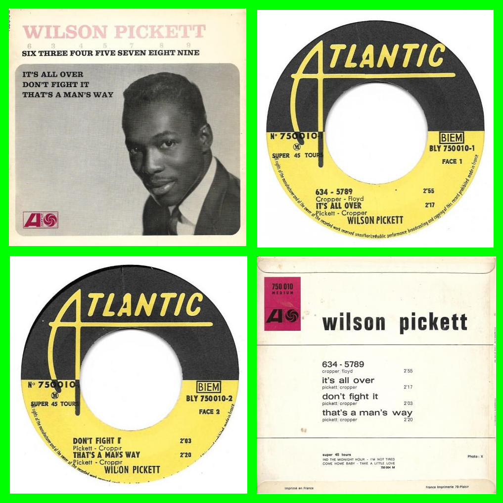 Acheter disque vinyle Wilson Pickett 634 - 5789 a vendre