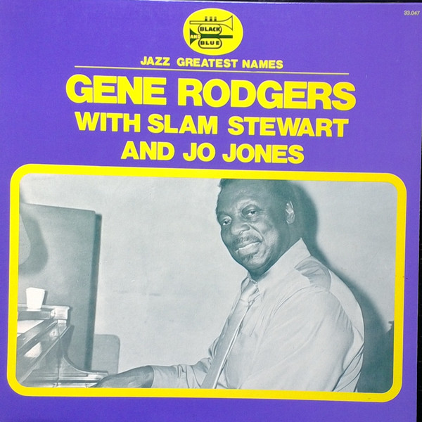 Acheter disque vinyle Gene Rodgers Gene Rodgers With Slam Stewart And Jo Jones a vendre