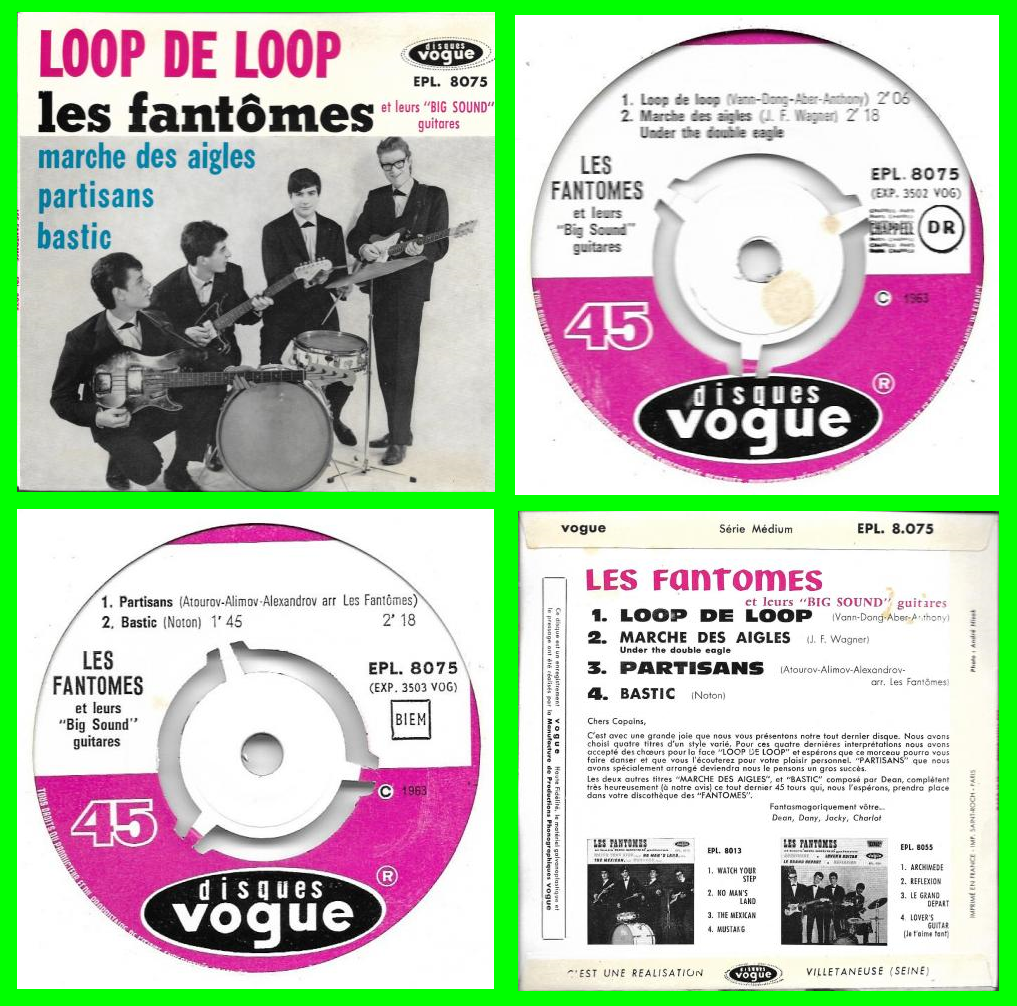 Acheter disque vinyle Les Fantômes Loop de loop a vendre