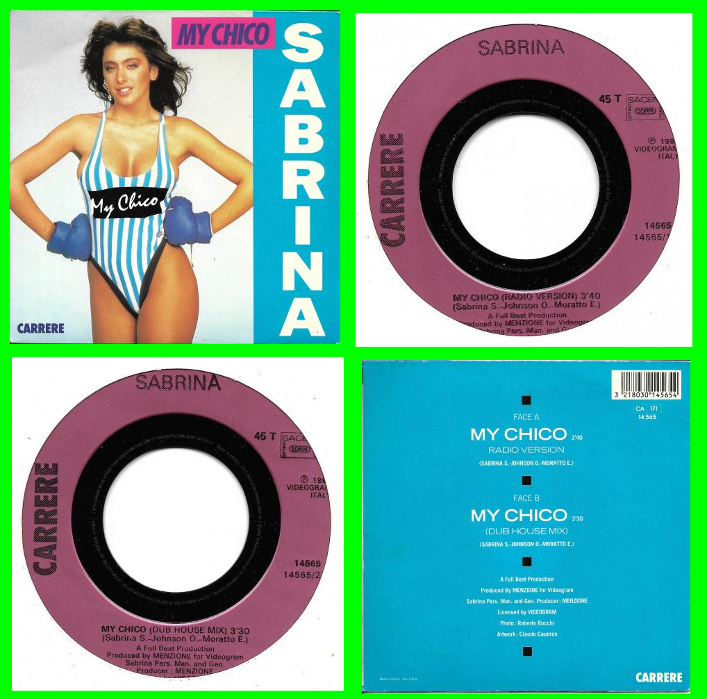 Acheter disque vinyle Sabrina My chico a vendre