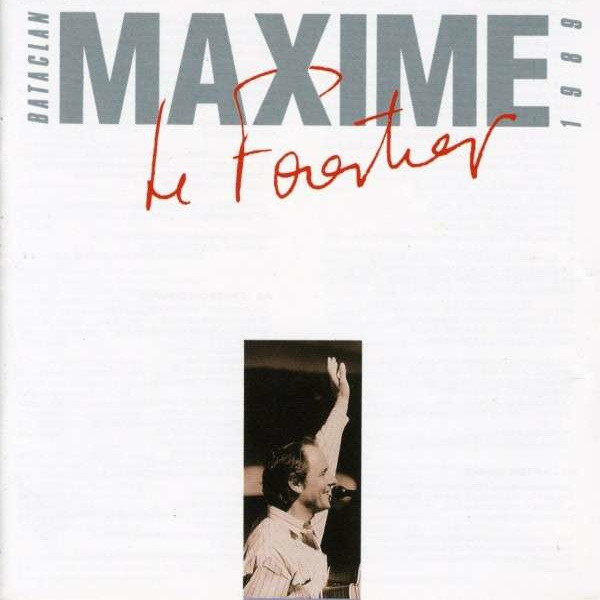 Acheter disque vinyle Maxime Le Forestier Bataclan 1989 a vendre