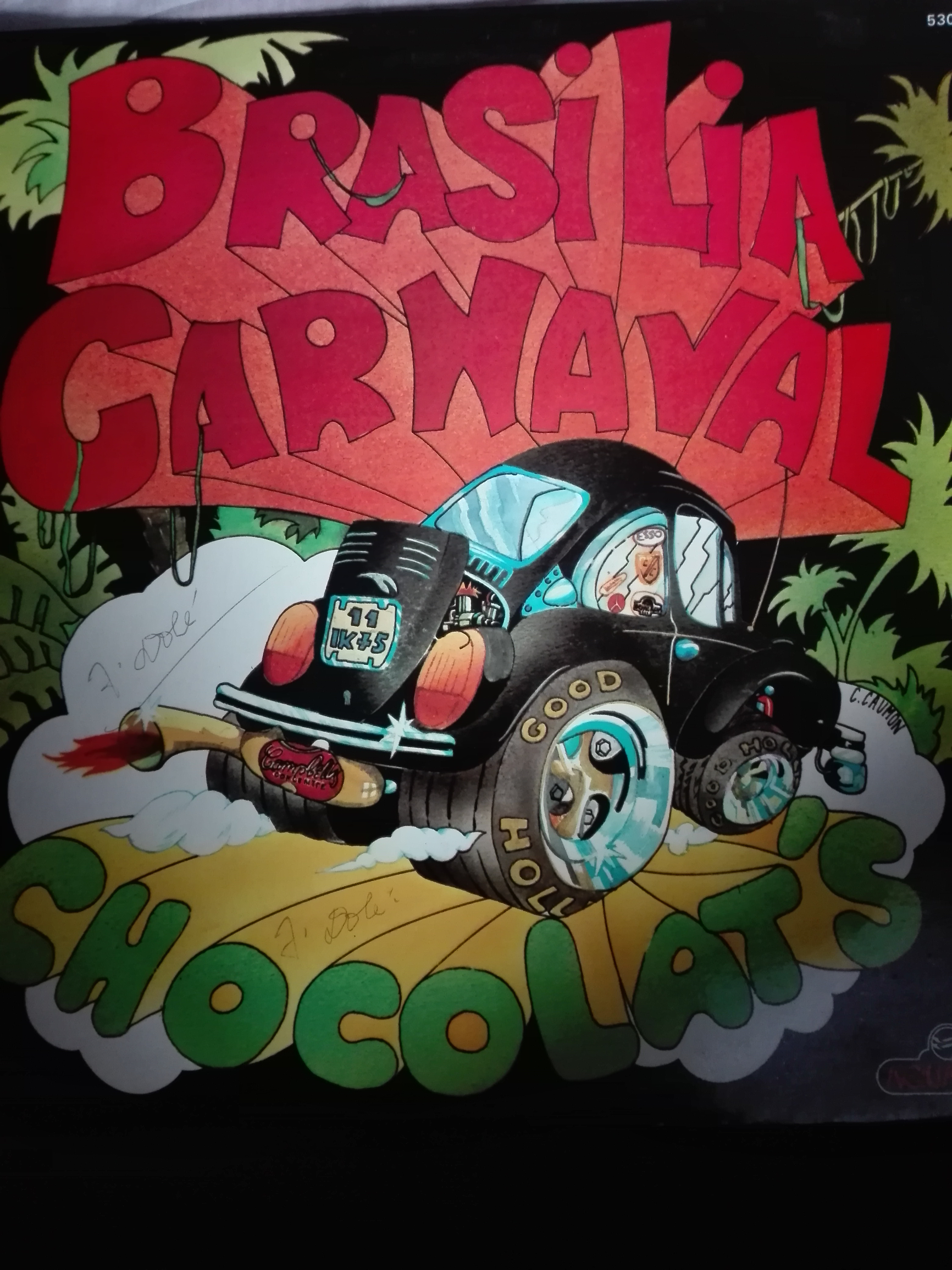 Acheter disque vinyle Brasilia carnaval Chocolats a vendre