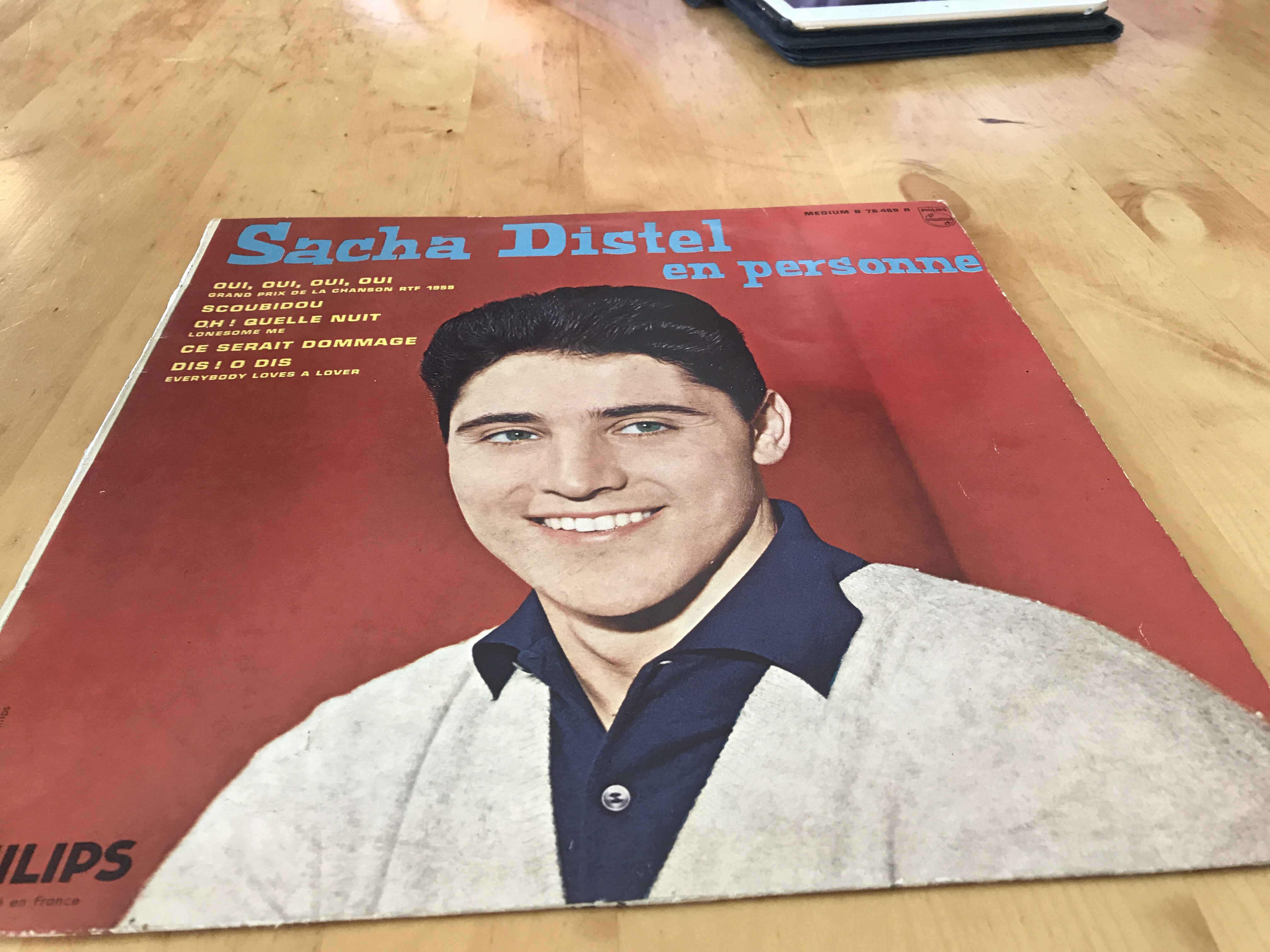 Acheter disque vinyle SACHA  DISTEL En personne a vendre