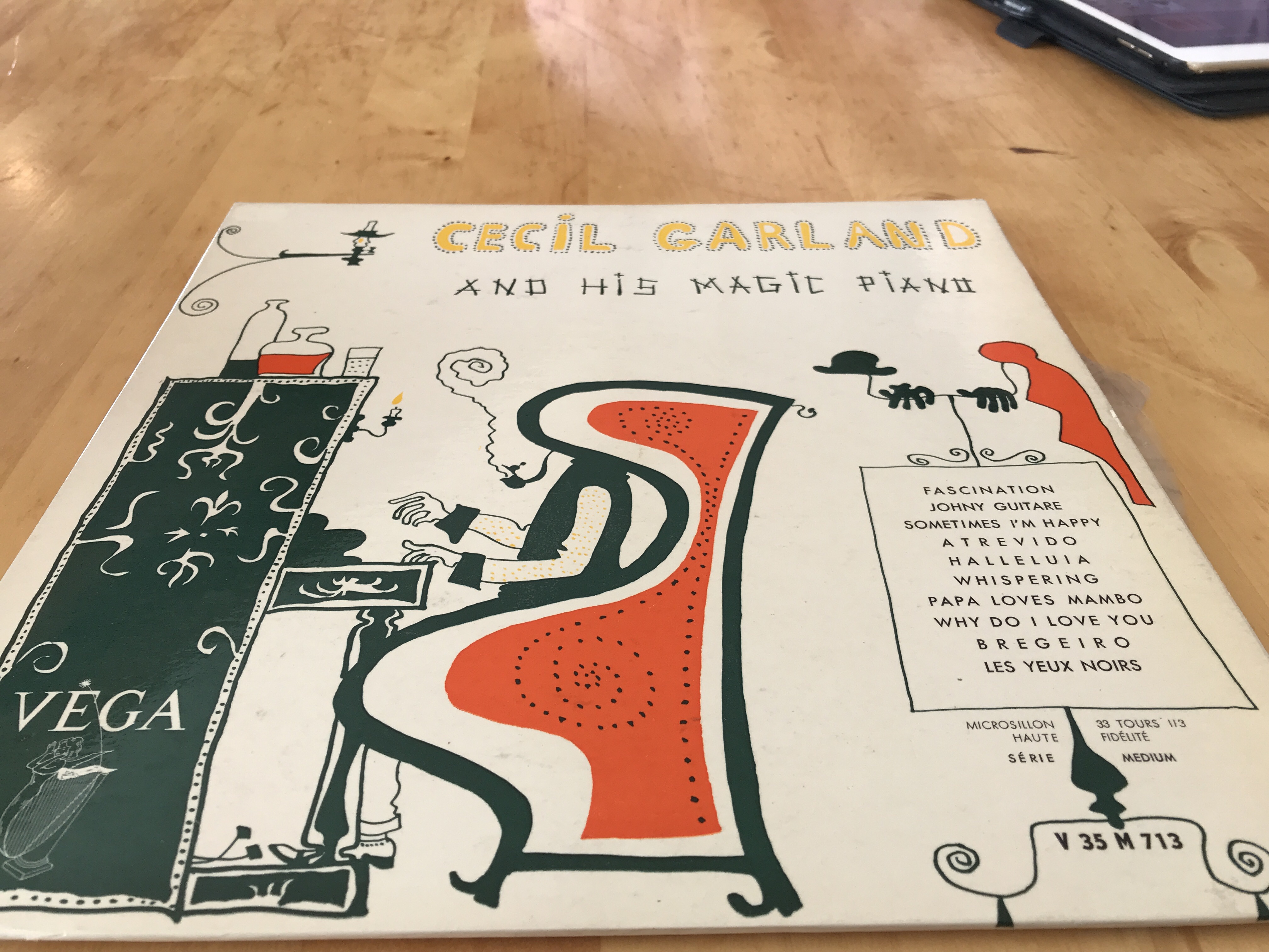 Acheter disque vinyle Cecil garland And his magic piano a vendre