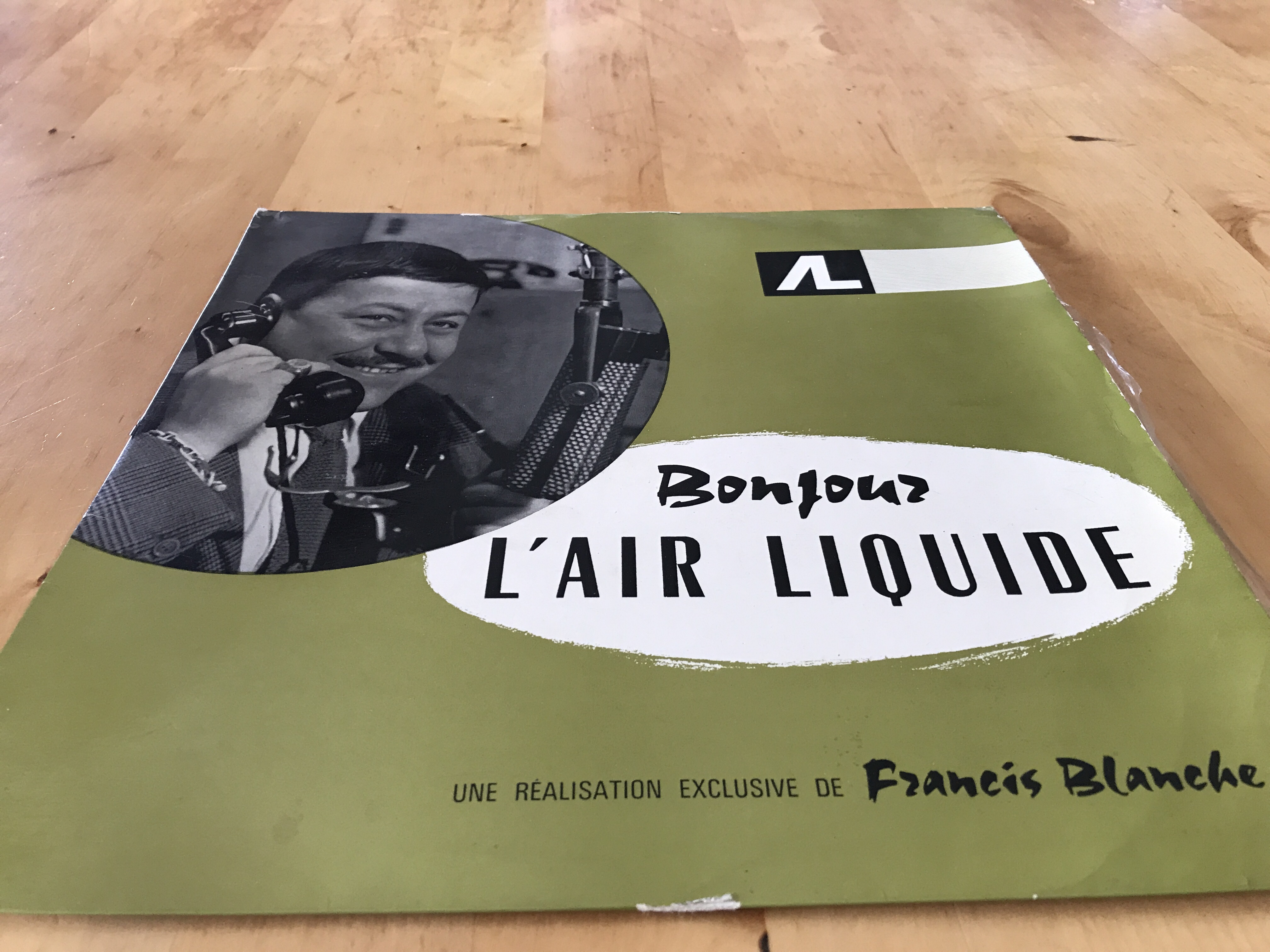 Acheter disque vinyle Francis blanche Bonjour l’air liquide a vendre