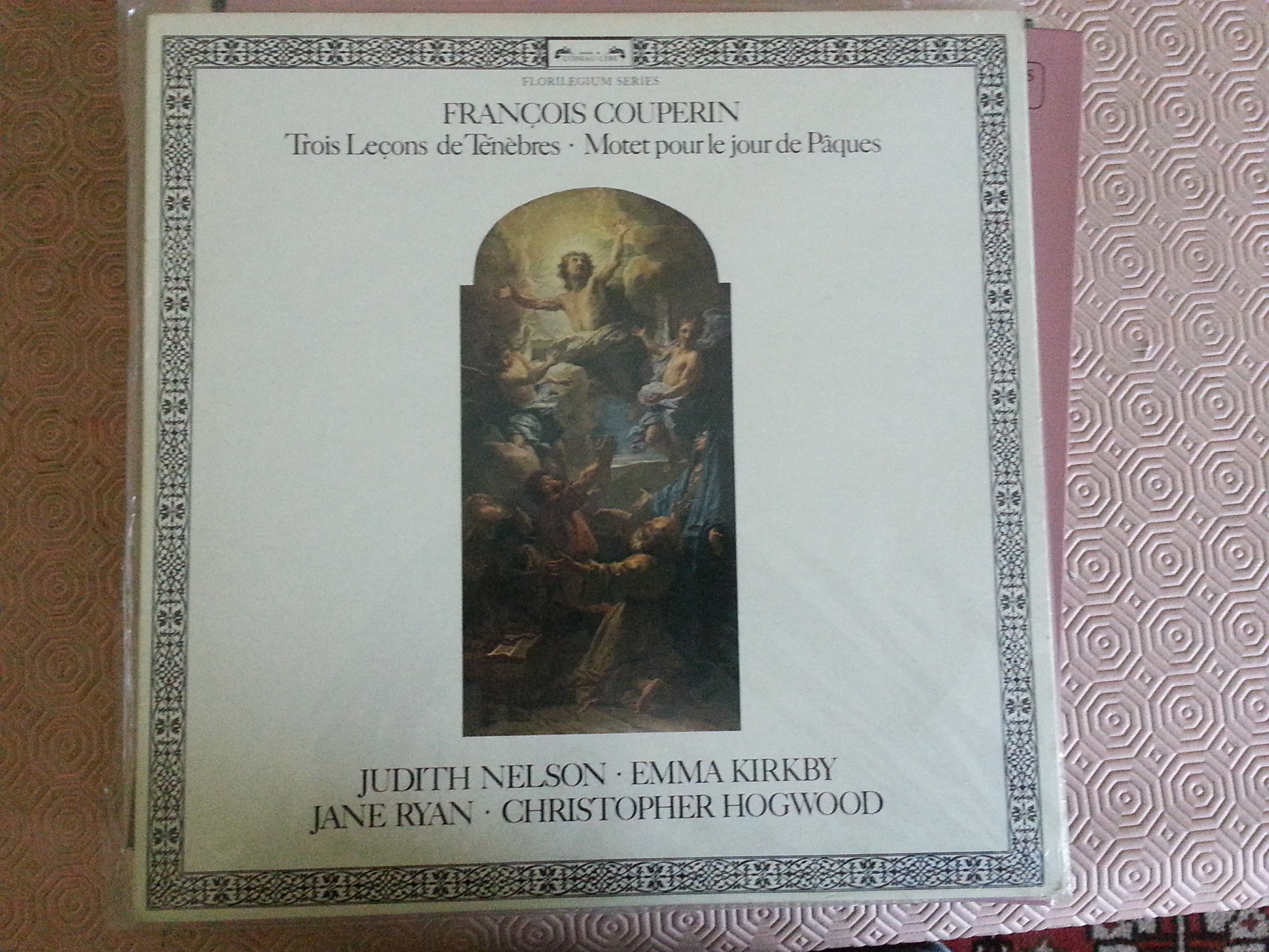 Acheter disque vinyle FRANCOIS  COUPERIN - LE - GRAND Trois leçons de Ténèbres - Motet pour le jour de Pâques. a vendre