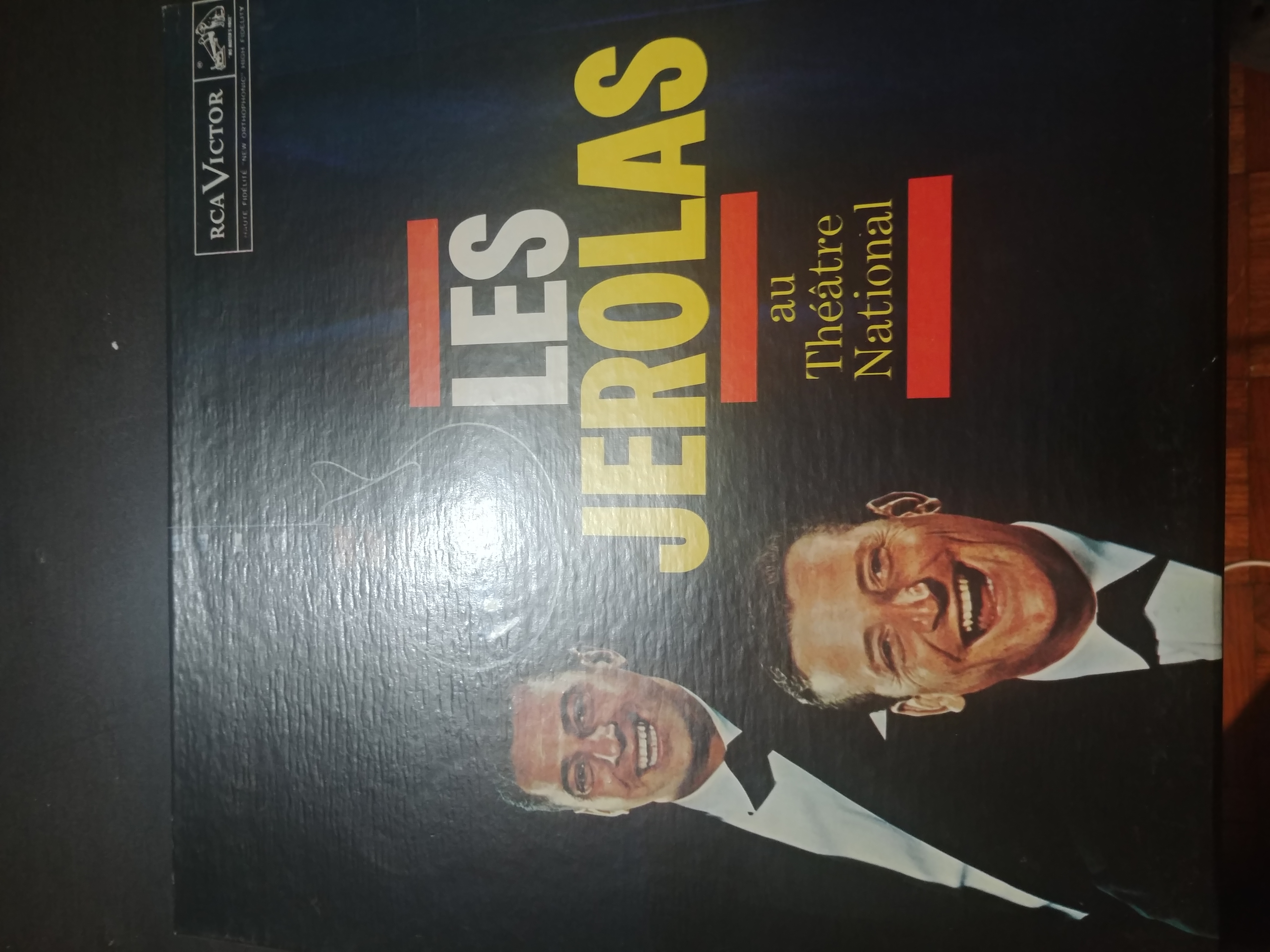 Acheter disque vinyle Les Jerolas Au théâtre National a vendre