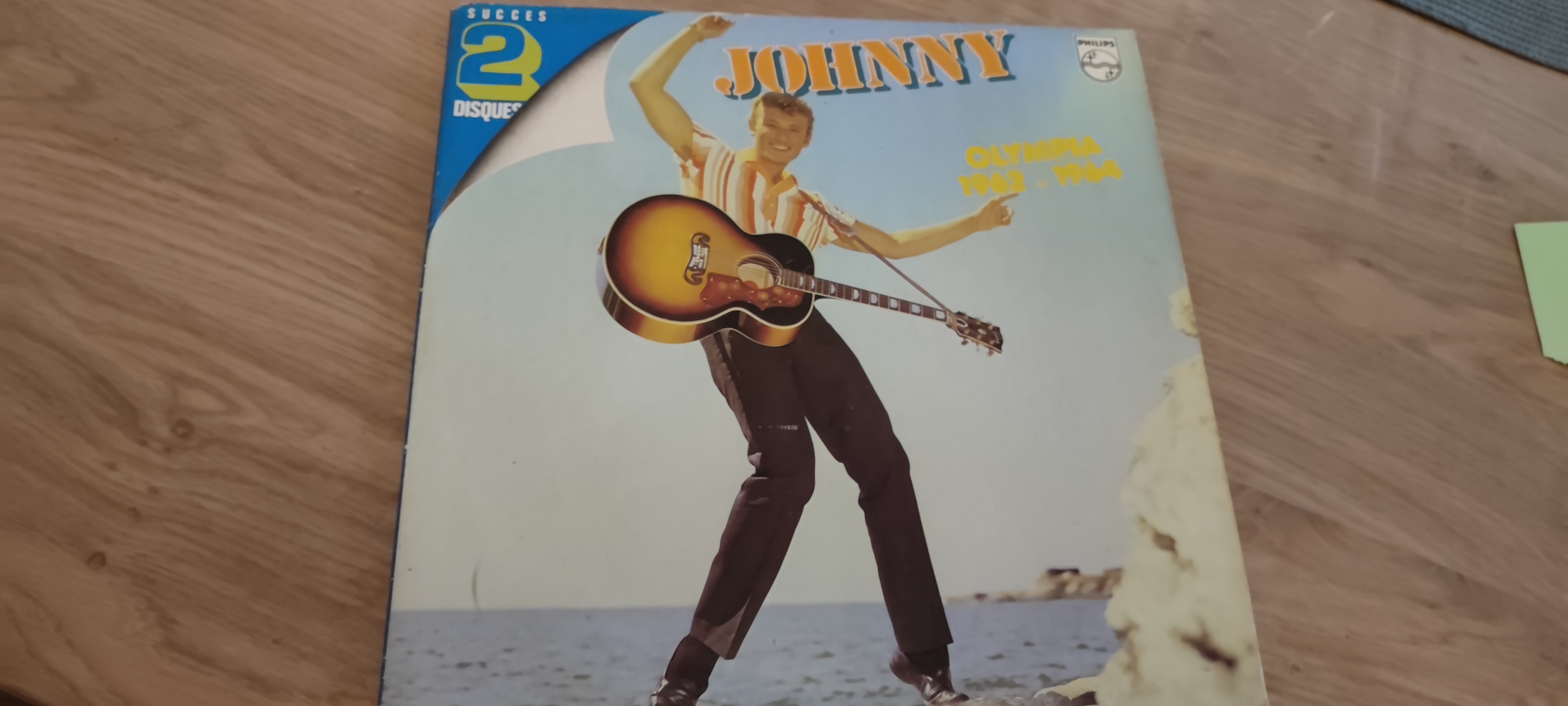 Acheter disque vinyle Johnny Hallyday Olympia 1962  et 1964 a vendre