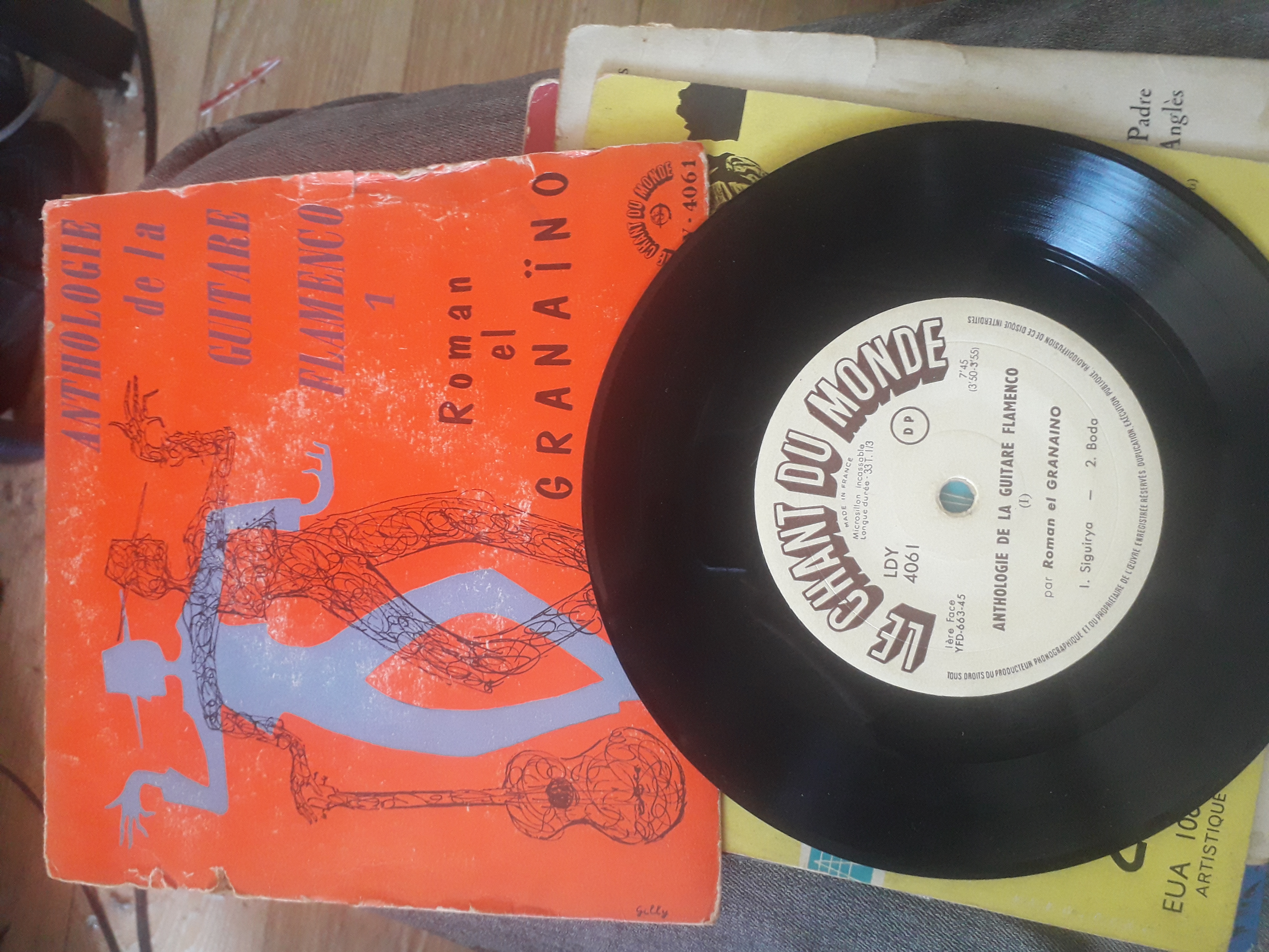 Acheter disque vinyle Roman el Granaïno Anthologie de la Guitare Flamenco 1 a vendre