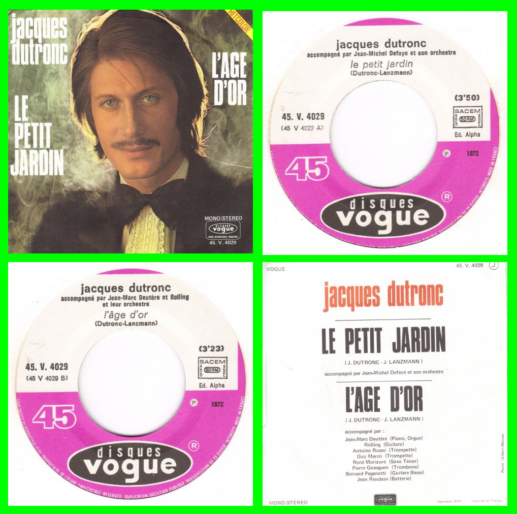 jacques dutronc advert acheter disque vinyle le petit jardin jacques dutronc 224 vendre jacques dutronc advert acheter disque vinyle le petit jardin jacques dutronc 224 vendre