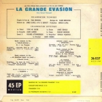 Buy vinyl record Elmer Bernstein La grande évasion for sale