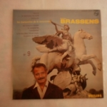 Acheter un disque vinyle à vendre BRASSENS GEORGES LES TROMPETTES DE LA RENOMMEE + 8 - N°9 - LABEL VERT CLAIR