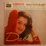 Buy vinyl record DALIDA GONDOLIER + 9 for sale