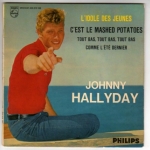 Acheter un disque vinyle à vendre HALLYDAY JOHNNY L'IDOLE DES JEUNES + 3