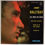 Buy vinyl record HALLYDAY JOHNNY LES BRAS EN CROIX + 3 for sale