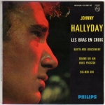 Buy vinyl record HALLYDAY JOHNNY LES BRAS EN CROIX + 3 for sale