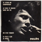 Acheter un disque vinyle à vendre HALLYDAY JOHNNY SI J'ETAIS UN CHARPENTIER + 3