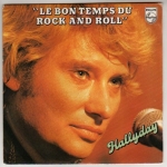 Buy vinyl record HALLYDAY JOHNNY LE BON TEMPS DU ROCK AND ROLL/TOUT M'ENCHAINE for sale