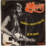 Buy vinyl record HALLYDAY JOHNNY RIVIERE… OUVRE TON LIT/JE TE VEUX - LABEL BLEU for sale