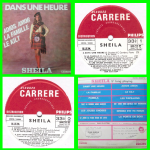 Buy vinyl record Sheila Dans une heure for sale