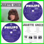 Acheter un disque vinyle à vendre Juliette Gréco Les grandes chansons