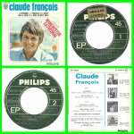 Acheter un disque vinyle à vendre Claude François J'attendrai